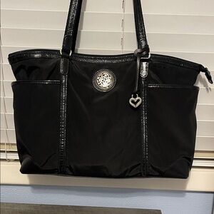 BRIGHTON Collection Stevie
Everywhere Tote Nylon/Leather Gym
Shoulder Bag